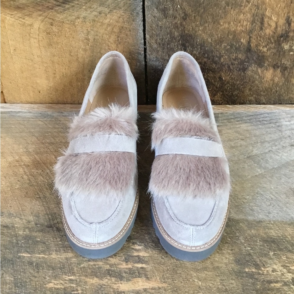 Franco Sarto Suede Loafers